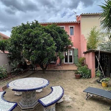 Maison De Village Vintage Avec Grand Jardin Elne Esterno foto