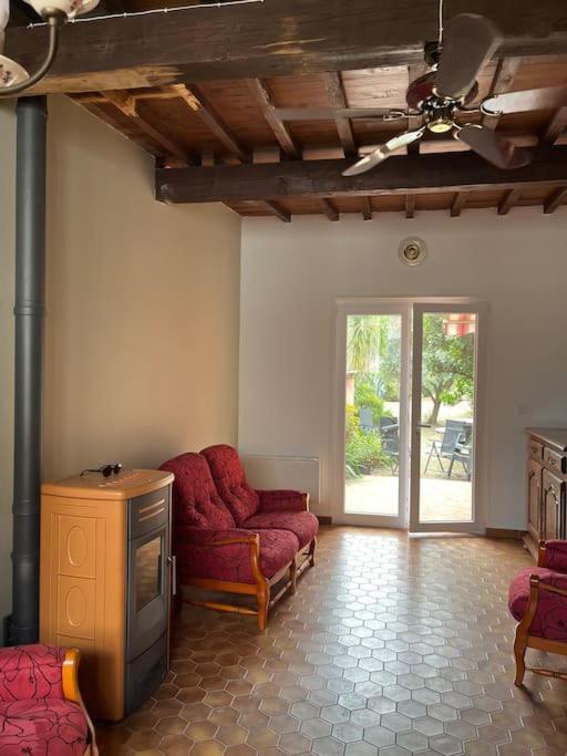 Maison De Village Vintage Avec Grand Jardin Elne Esterno foto